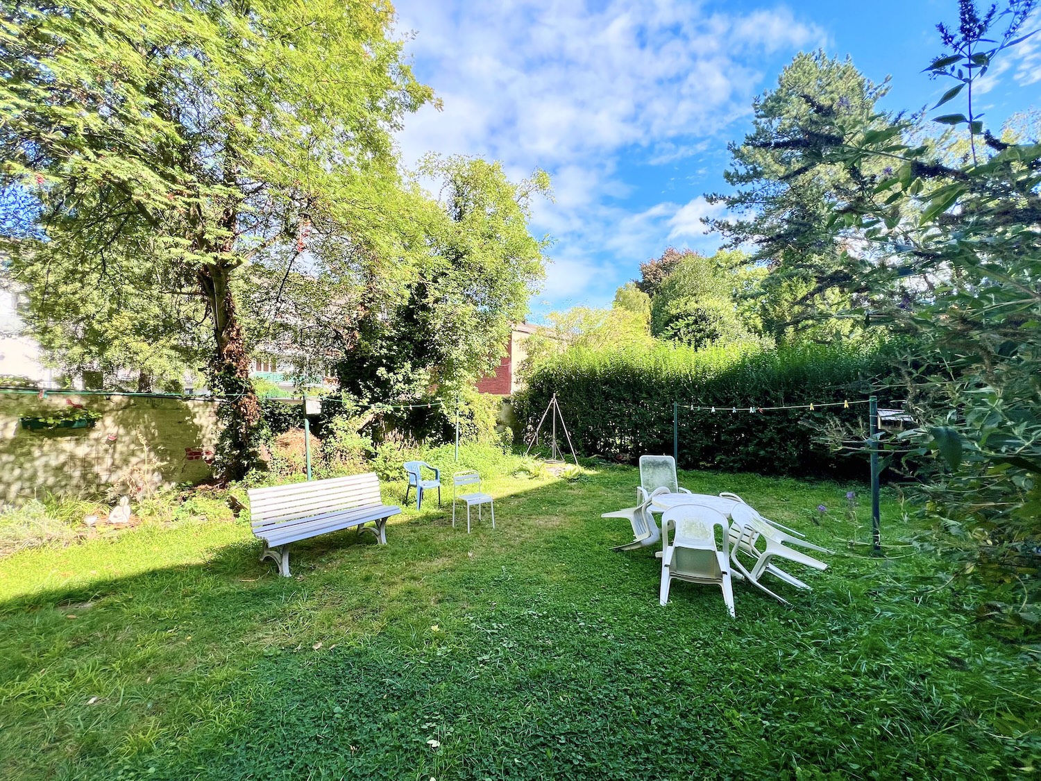 Wohnung Frankenberger mit Garten