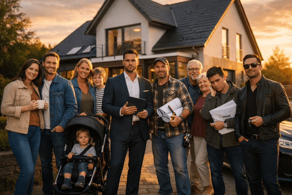 verschiedene Arten von Käufern für Immobilien in Aachen