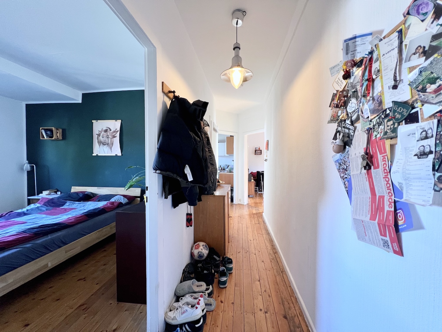 Flur Ansicht vom Eingang aus