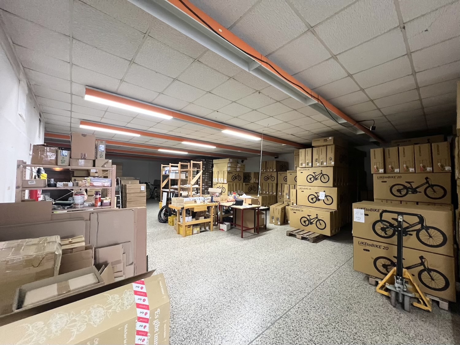 Hier ist der mittlere Teil der halle zu sehen