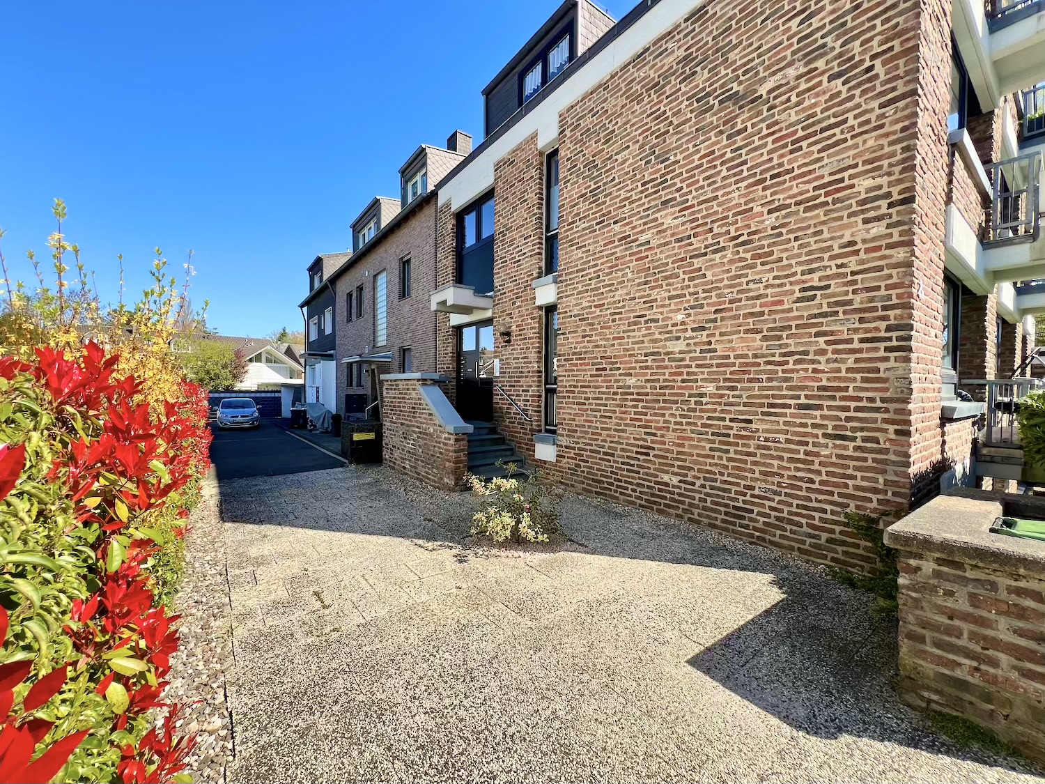 Eingangsbereich Aussen vom Haus