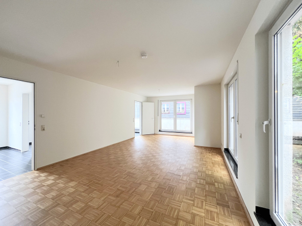 Wohnung in Kornelimünster Wohnzimmer andere Perspektive