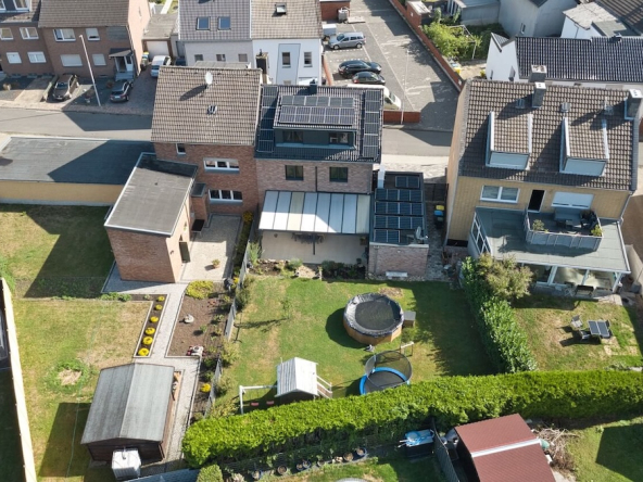 Luftbild vom Grundstück
